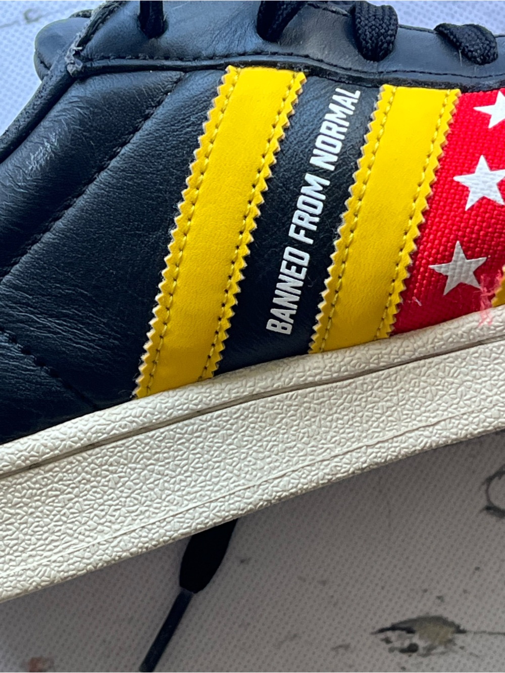 Adidas Originals Superstar Rita Ora "Banned From Normal" S80290 Women's 7.5 - Picture 8 of 10